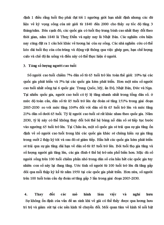 image for page Ảnh hưởng của dân số già đến tăng trưởng kinh tế và thu nhập tích lũy hộ gia đình. Ứng dụng trong quản lý các chính sách an sinh xã hội.