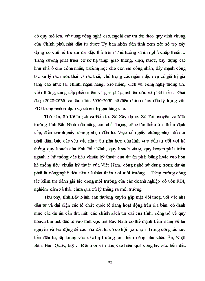 image for page Giải pháp nâng cao thu hút vốn đầu tư nước ngoài fdi cho tỉnh bắc ninh