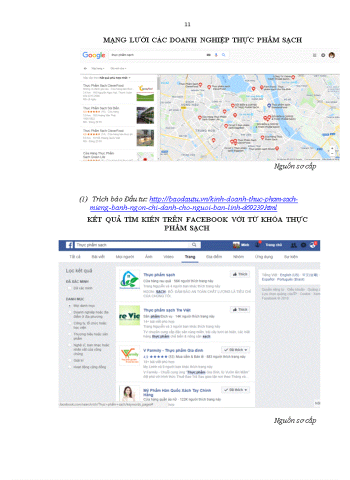 image for page Nghiên cứu hành vi mua thực phẩm sạch của những nhóm người tiêu dùng với mức chi khác nhau trên địa bàn Hà Nội