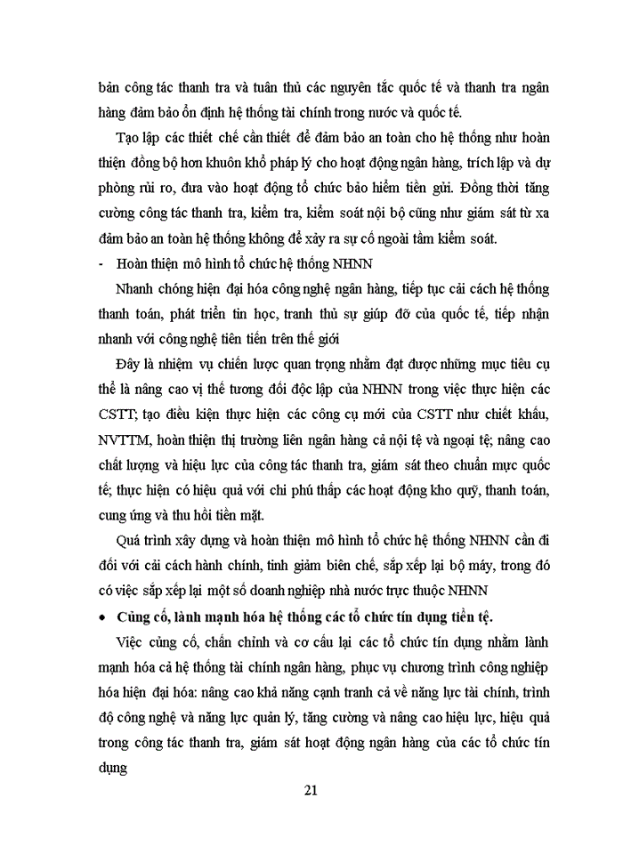 image for page Thực trạng Ngân hàng Nhà Nước với việc thực thi CSTT để điều tiết nền kinh tế vĩ mô ở Việt Nam