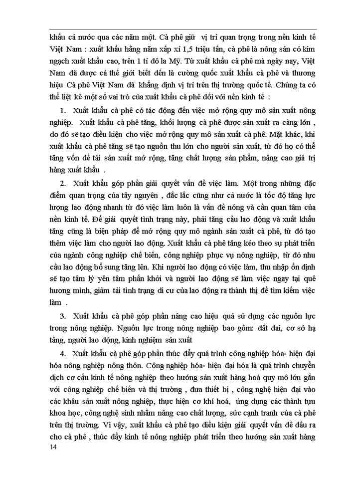 image for page Một số giải pháp đẩy mạnh xuất khẩu cà phê của Việt nam trong bối cảnh hội nhập kinh tế quốc tế