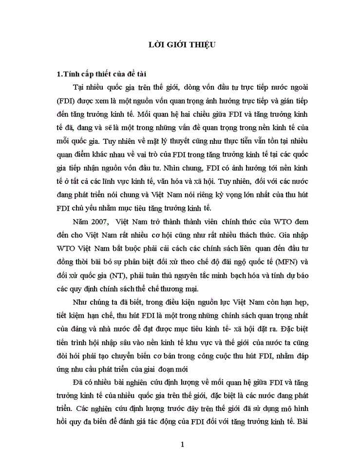 Giải pháp khai thác những tác động tích cực và hạn chế những tác động tiêu cực của fdi tới tăng trưởng kinh tế tại việt nam