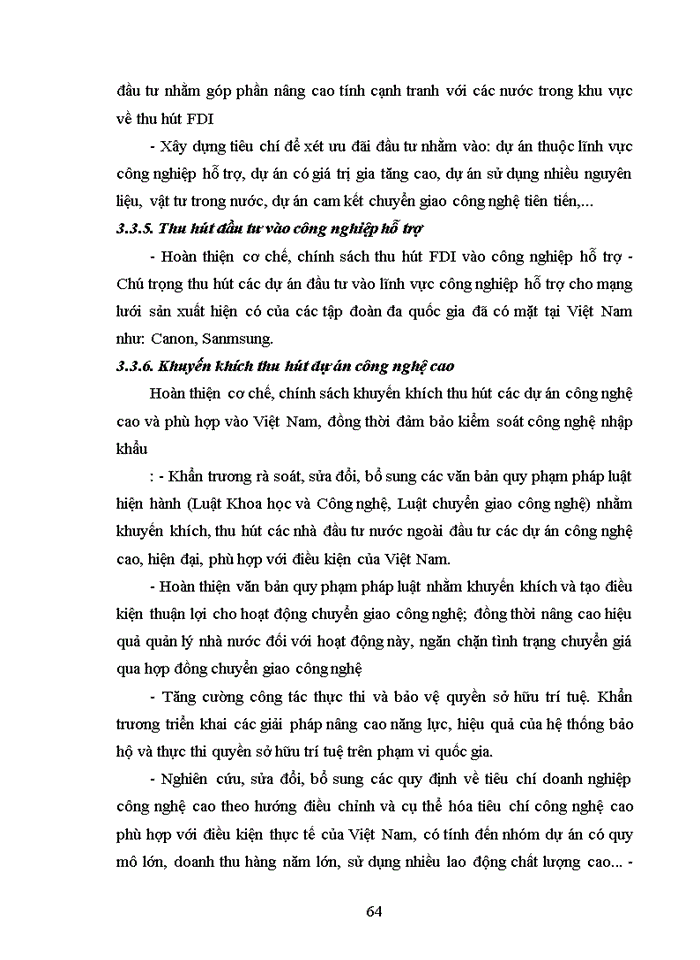 image for page Giải pháp khai thác những tác động tích cực và hạn chế những tác động tiêu cực của fdi tới tăng trưởng kinh tế tại việt nam