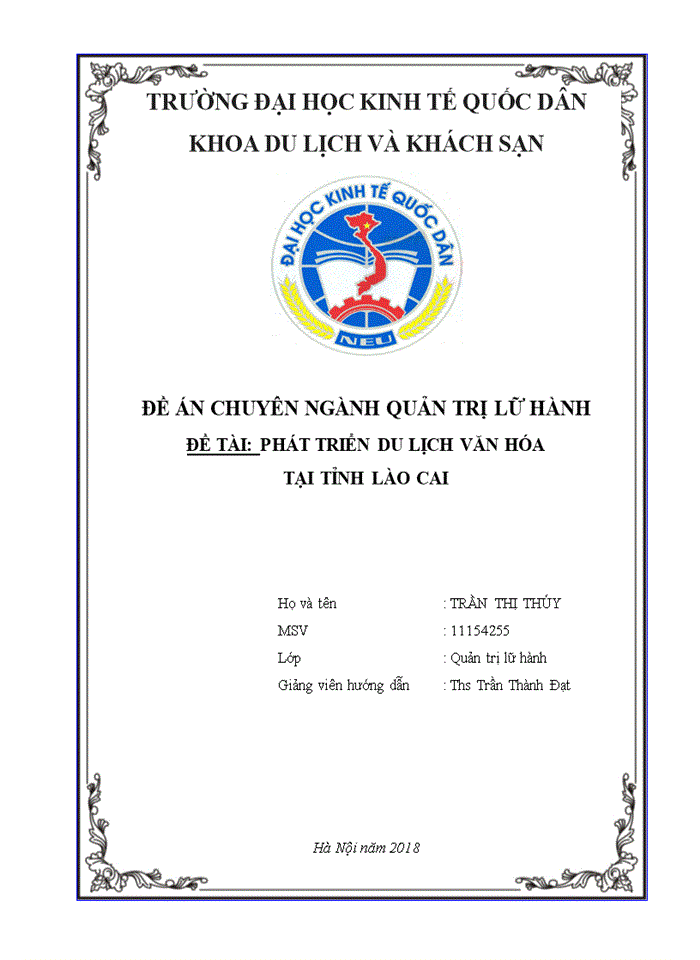 Phát triển du lịch văn hóa tại tỉnh Lào Cai