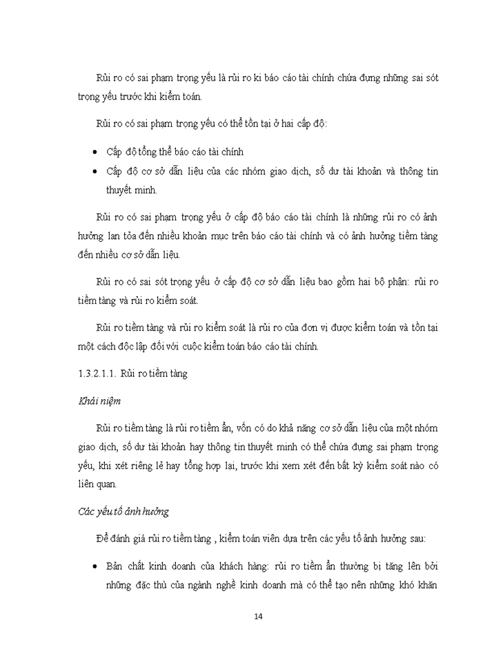 image for page Đánh giá tính trọng yếu và rủi ro trong quá trình lập kế hoạch kiểm toán báo cáo tài chính Việt Nam.
