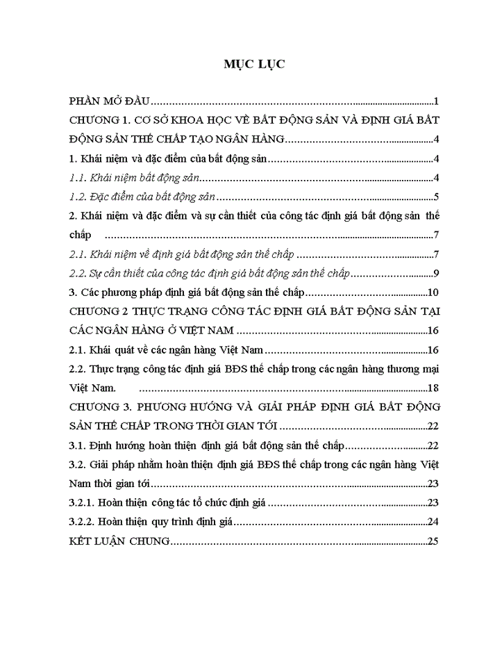 image for page Một số vấn đề về định giá bất động sản thế chấp tại ngân hàng