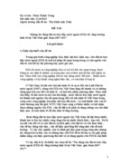 Những tác động đầu tư trực tiếp nước ngoài (FDI) tới  tăng trưởng kinh tế tại Việt Nam giai đoạn 2007-2017