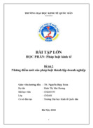 Những điểm mới của pháp luật thành lập doanh nghiệp