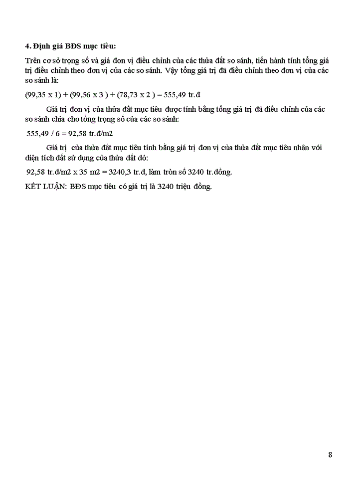 image for page Thẩm định giá bất động sản bằng phương pháp so sánh các vấn đề chính