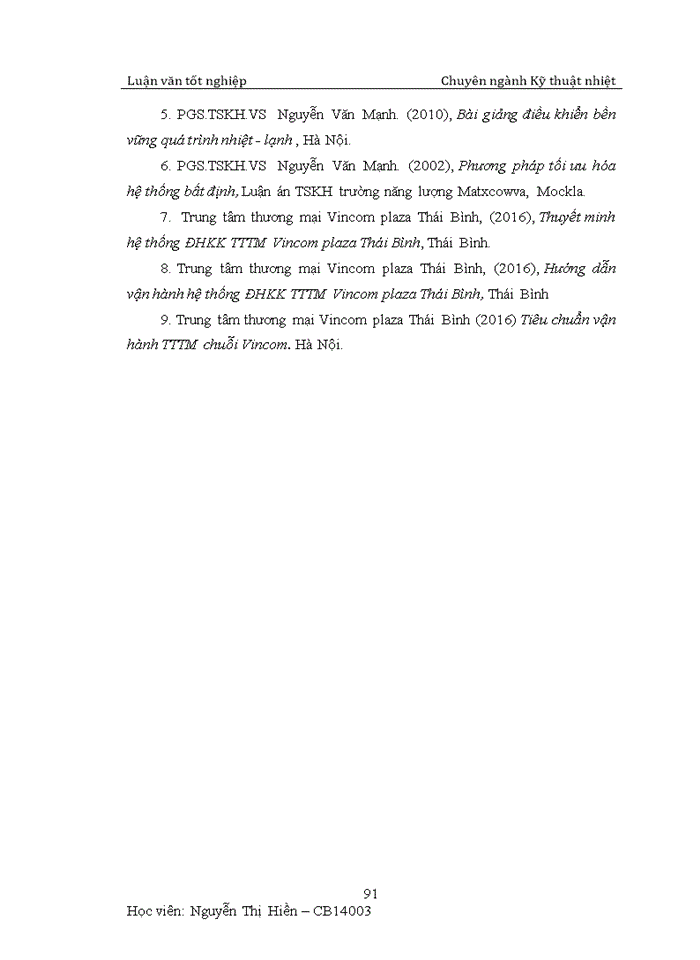 image for page Tổng hợp bộ điều khiển năng suất lạnh cho tttm vincom plaza thái bình