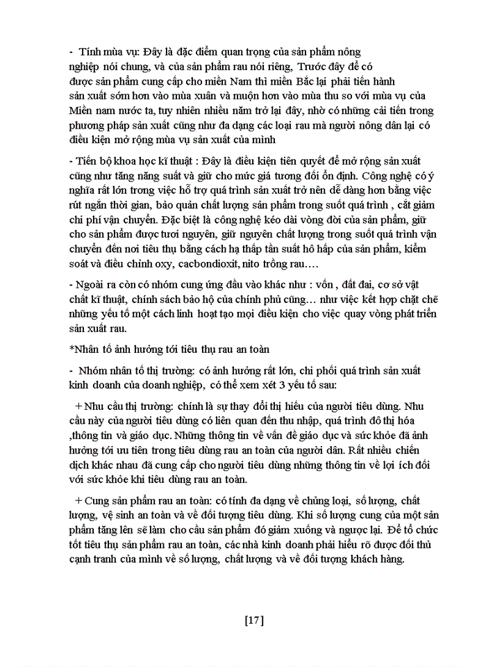 image for page Nghiên cứu các mô hình chuỗi cung ứng mặt hàng rau an toàn của doanh nghiệp trên địa bàn thành phố Hà Nội