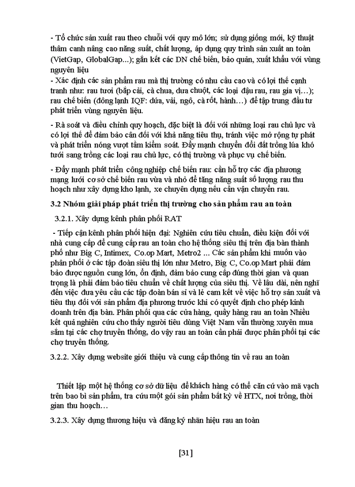 image for page Nghiên cứu các mô hình chuỗi cung ứng mặt hàng rau an toàn của doanh nghiệp trên địa bàn thành phố Hà Nội