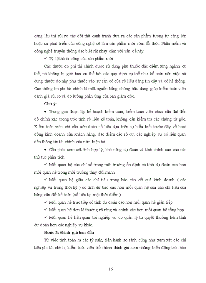 image for page Vận dụng thủ tục phân tích trong giai đoạn lập kế hoạch kiểm toán