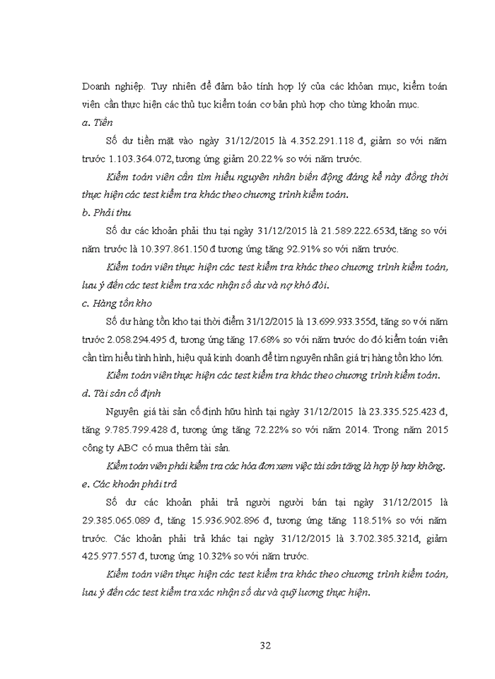 image for page Vận dụng thủ tục phân tích trong giai đoạn lập kế hoạch kiểm toán