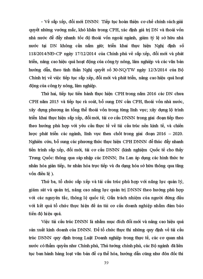 image for page Pháp luật về tái cấu trúc doanh nghiệp nhà nước và thực tiến áp dụng tại tỉnh Điện Biên