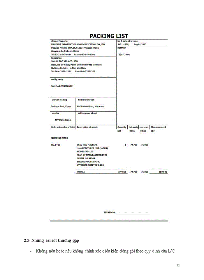 image for page Chứng từ trong thực hiện hợp đồng mua bán hàng hóa quốc tế.