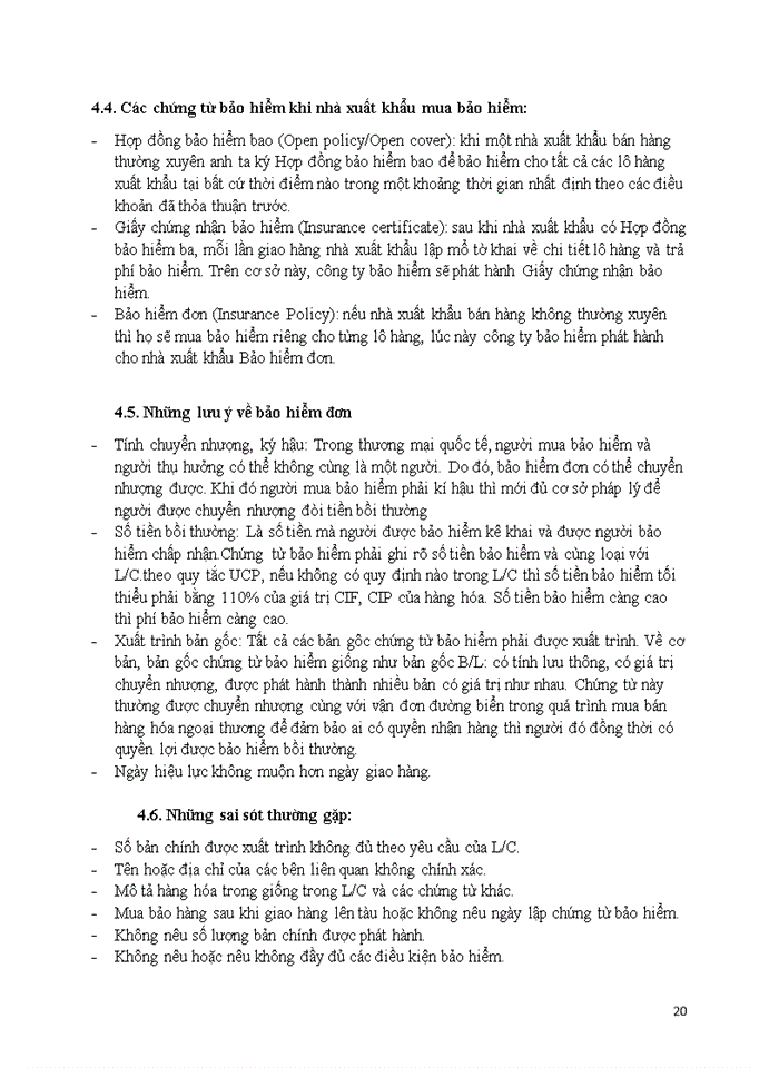 image for page Chứng từ trong thực hiện hợp đồng mua bán hàng hóa quốc tế.