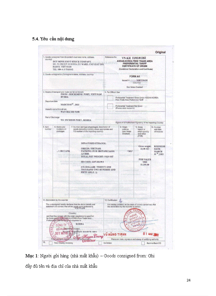 image for page Chứng từ trong thực hiện hợp đồng mua bán hàng hóa quốc tế.