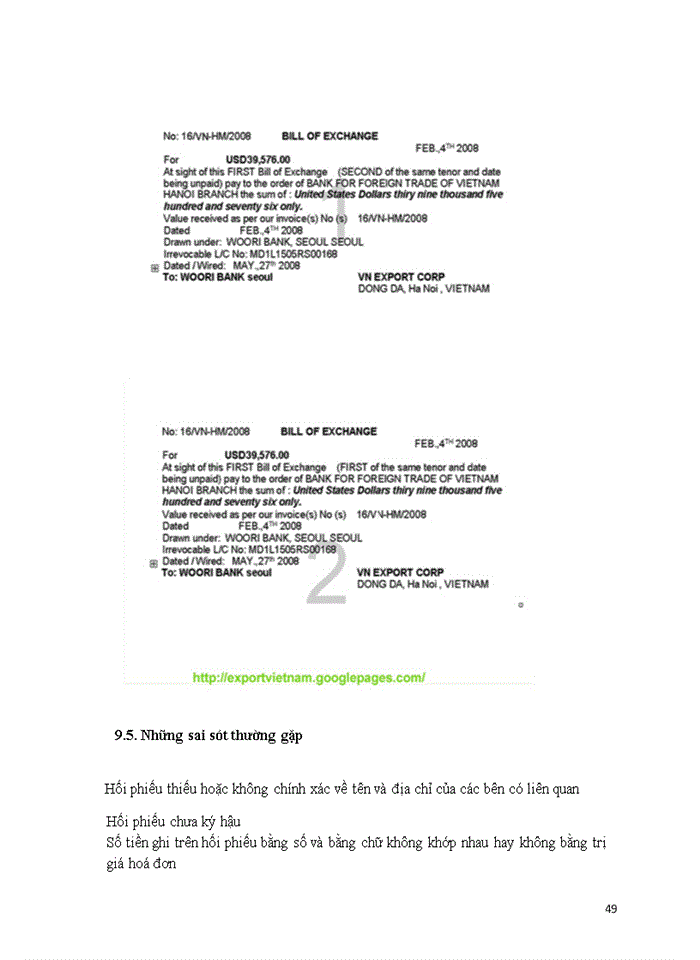 image for page Chứng từ trong thực hiện hợp đồng mua bán hàng hóa quốc tế.