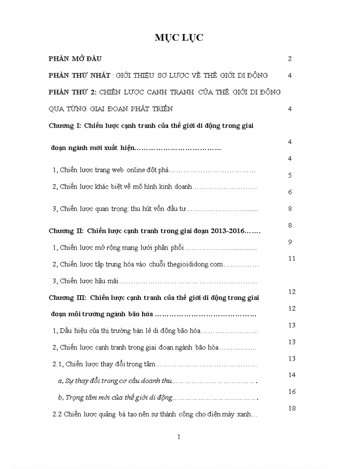 image for page Chiến lược cạnh tranh của thế giới di động trong giai  đoạn môi trường ngành bão hòa