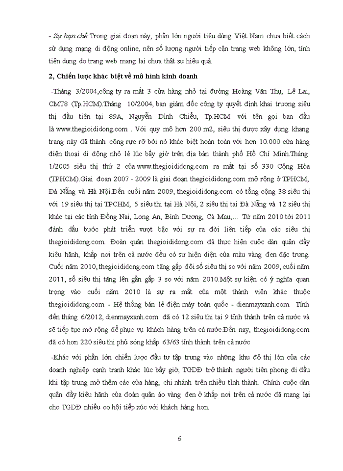 image for page Chiến lược cạnh tranh của thế giới di động trong giai  đoạn môi trường ngành bão hòa