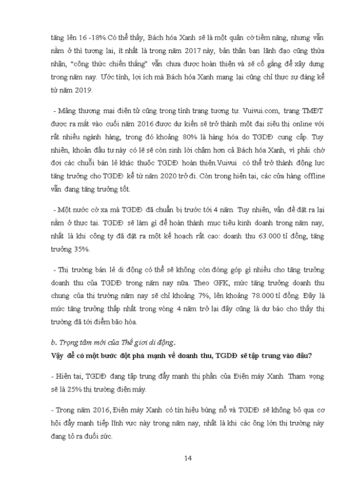 image for page Chiến lược cạnh tranh của thế giới di động trong giai  đoạn môi trường ngành bão hòa