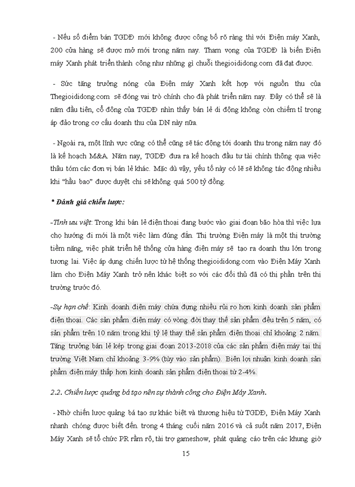 image for page Chiến lược cạnh tranh của thế giới di động trong giai  đoạn môi trường ngành bão hòa