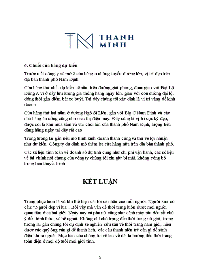 image for page Phân tích các điều kiện của doanh nghiệp