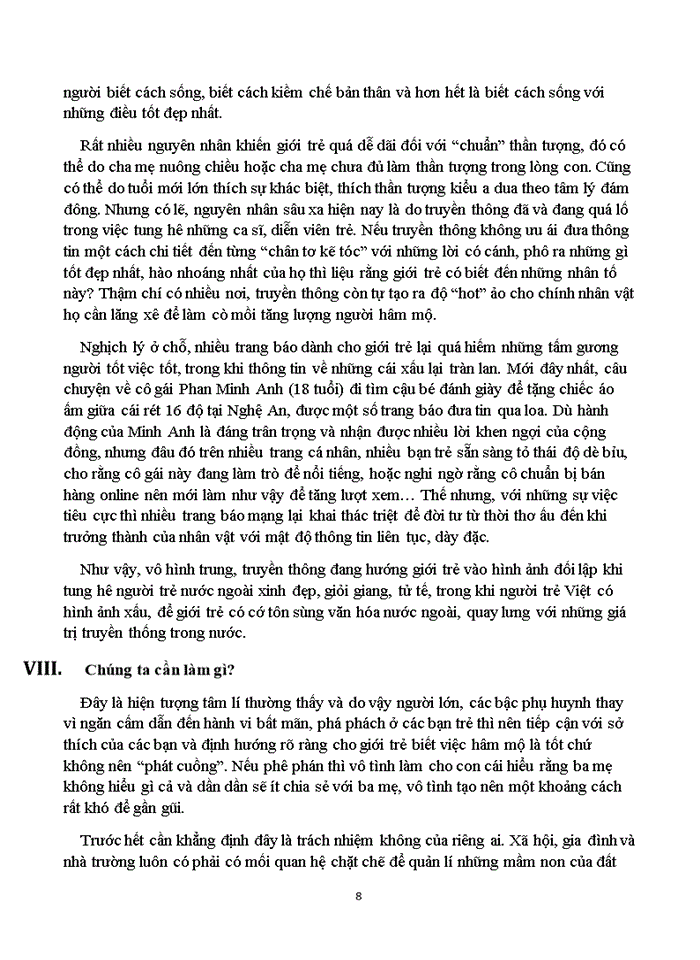 image for page Bình luận về hình tượng thần tượng trong xã hội hiện nay dưới góc độ xã hội học