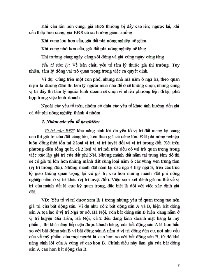 image for page Xu hướng phát triển thị trường đất phi nông nghiệp và các yếu tố ảnh hưởng đến giá đất phi nông nghiệp