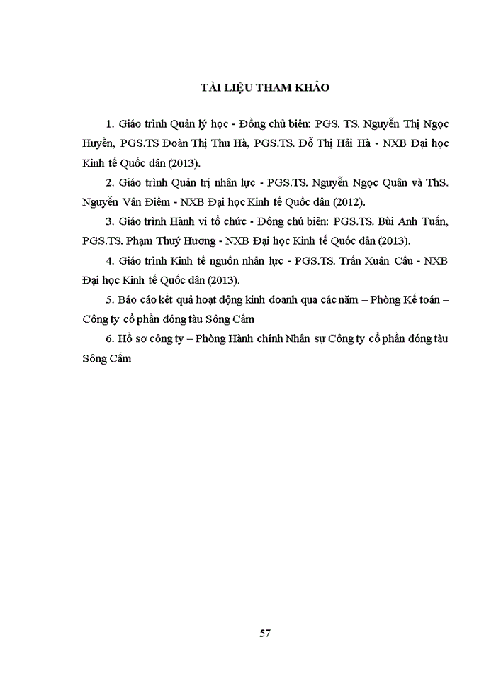 image for page Tạo động lực làm việc cho người lao động tại công ty cổ phần Sông Cấm