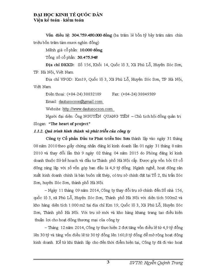 image for page Đánh giá về tình hình tổ chức hạch toán kế toán tại công ty cổ phần đầu tư phát triển Sóc Sơn