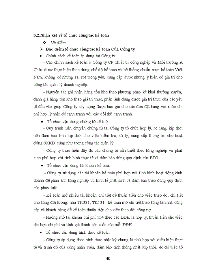 image for page Đánh giá khái quát tổ chức kế toán tại công ty cổ phần thiết bị công nghiệp và môi trường á châu và một số đề xuất