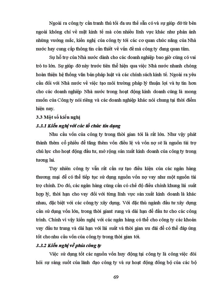 image for page Một số kiến nghị và giải pháp cho công ty cổ phần xây dựng và triển khai công nghệ mới