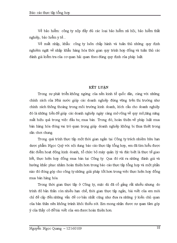 image for page Pháp luật về hợp đồng mua bán hàng hóa và thực tiễn giao kết, thực hiện  tại công ty trách nhiệm hữu hạn dược phẩm Ngọc Quý