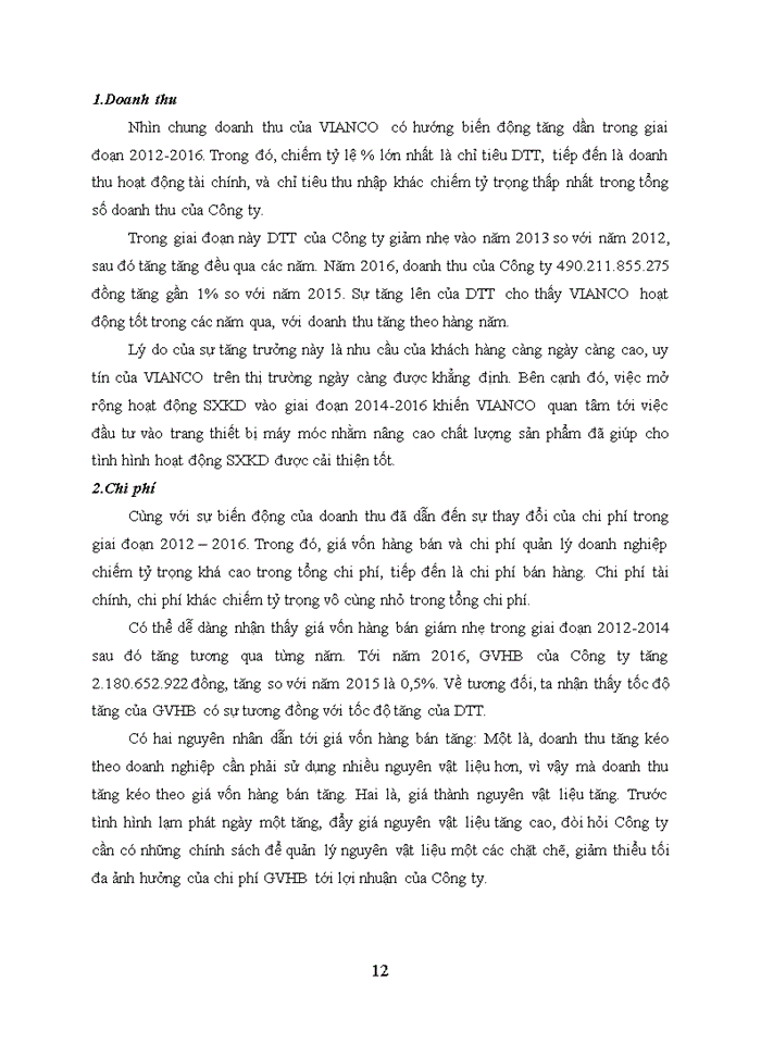 image for page Thực trạng hoạt động kinh doanh của Công ty Cổ phần Đầu tư và dịch vụ Vĩnh An.