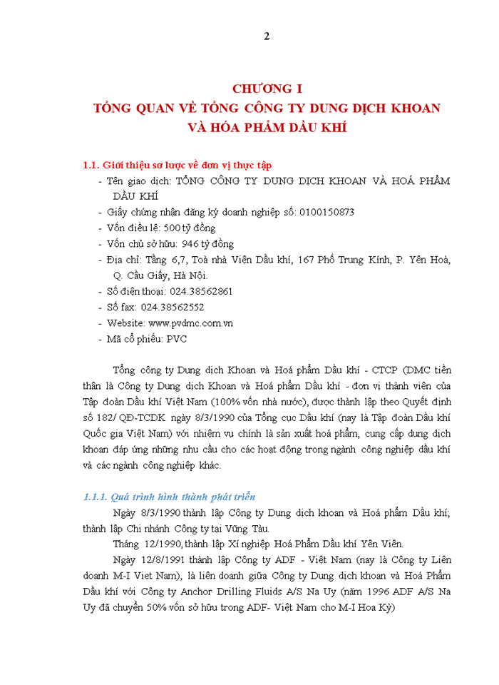 image for page Thực trạng các hoạt động quản trị nhân lực tại tổng công ty dung dịch khoan và hóa phẩm dầu khí