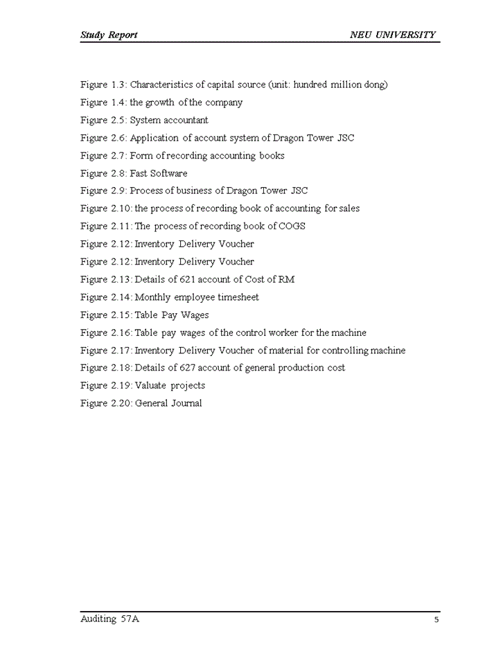 image for page Assessment and recommendation for improving the accounting system of dragon tower company