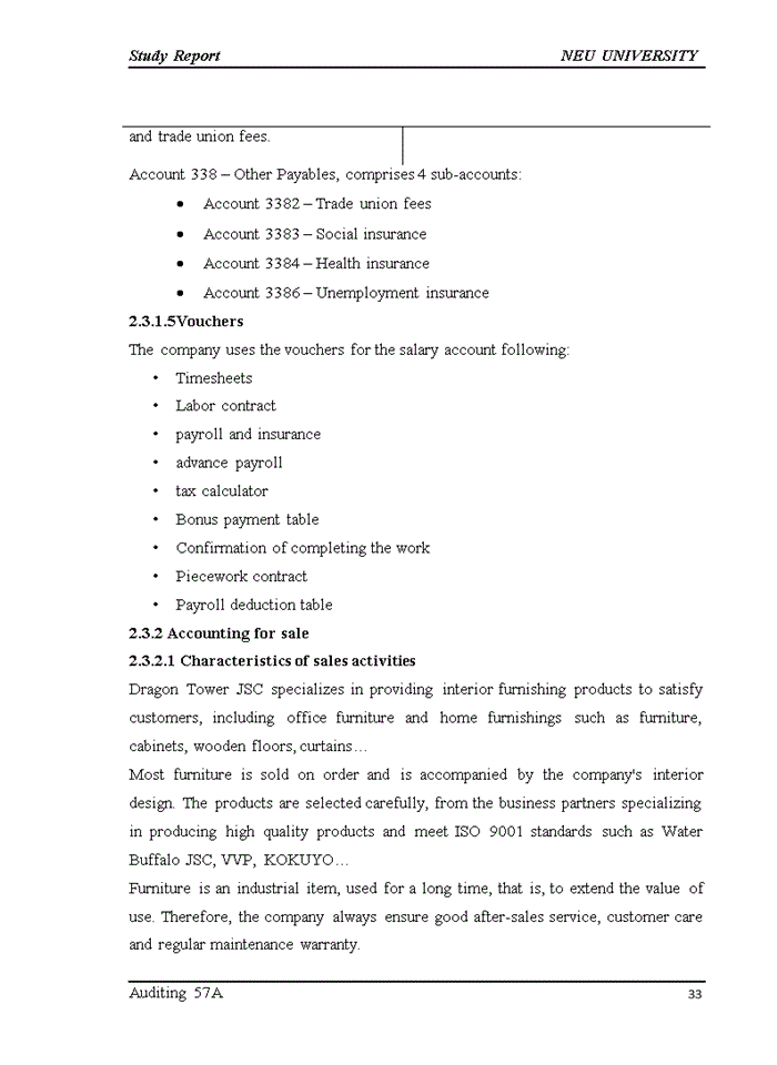 image for page Assessment and recommendation for improving the accounting system of dragon tower company