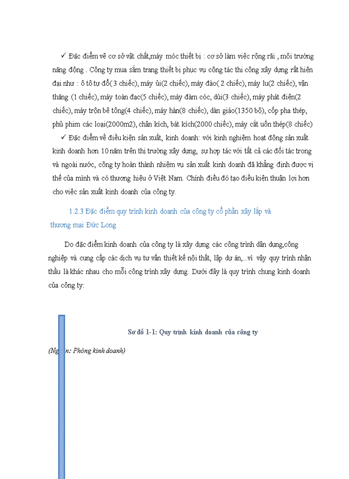 image for page Một số dánh giá về  tình hình tổ chức hạch toán kế toán tại công ty cổ phần  xây lắp và thương mại đức long