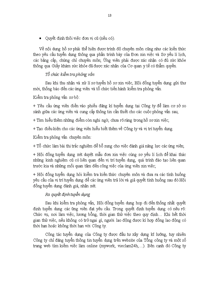 image for page Các hoạt động quản trị nhân lực tại Công ty đầu tư hạ tầng và đô thị Viglacer