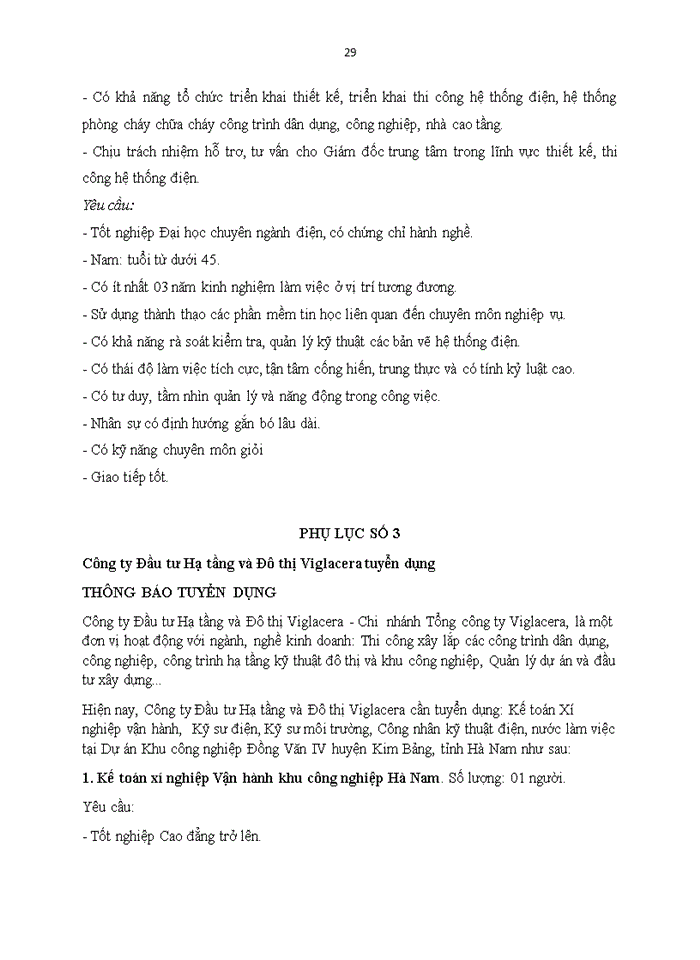 image for page Các hoạt động quản trị nhân lực tại Công ty đầu tư hạ tầng và đô thị Viglacer