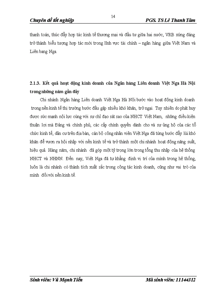 image for page Một số giải pháp tăng cường huy động tiền gửi tại Ngân hàng Thương mại Liên doanh Việt Nga– Chi nhánh Hà Nội