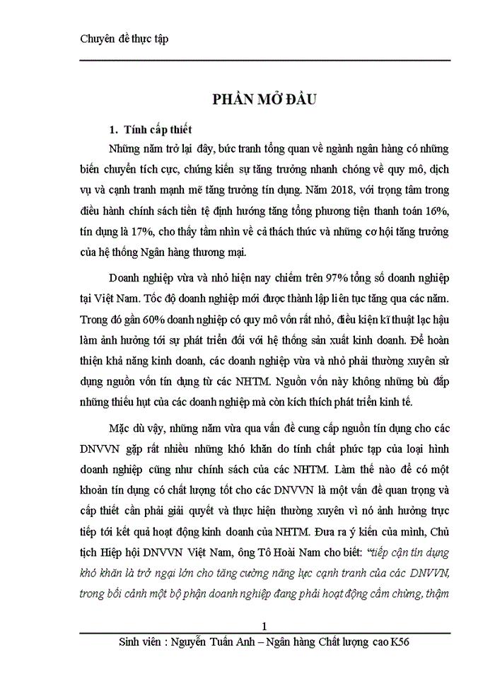 image for page Nâng cao chất lượng cho vay đối với doanh nghiệp vừa và nhỏ tại Ngân hàng TMCP Đầu Tư và Phát Triển Việt Nam-Chi nhánh Hai Bà Trưng