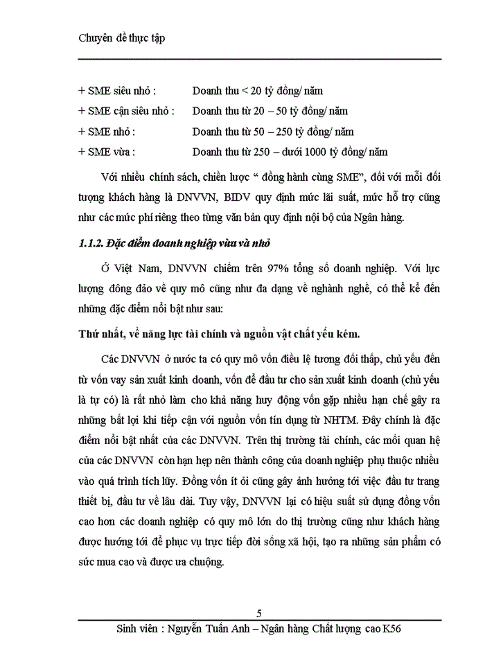 image for page Nâng cao chất lượng cho vay đối với doanh nghiệp vừa và nhỏ tại Ngân hàng TMCP Đầu Tư và Phát Triển Việt Nam-Chi nhánh Hai Bà Trưng