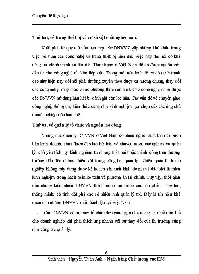 image for page Nâng cao chất lượng cho vay đối với doanh nghiệp vừa và nhỏ tại Ngân hàng TMCP Đầu Tư và Phát Triển Việt Nam-Chi nhánh Hai Bà Trưng