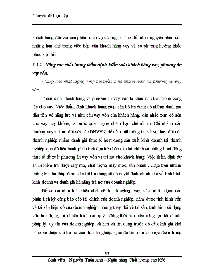 image for page Nâng cao chất lượng cho vay đối với doanh nghiệp vừa và nhỏ tại Ngân hàng TMCP Đầu Tư và Phát Triển Việt Nam-Chi nhánh Hai Bà Trưng