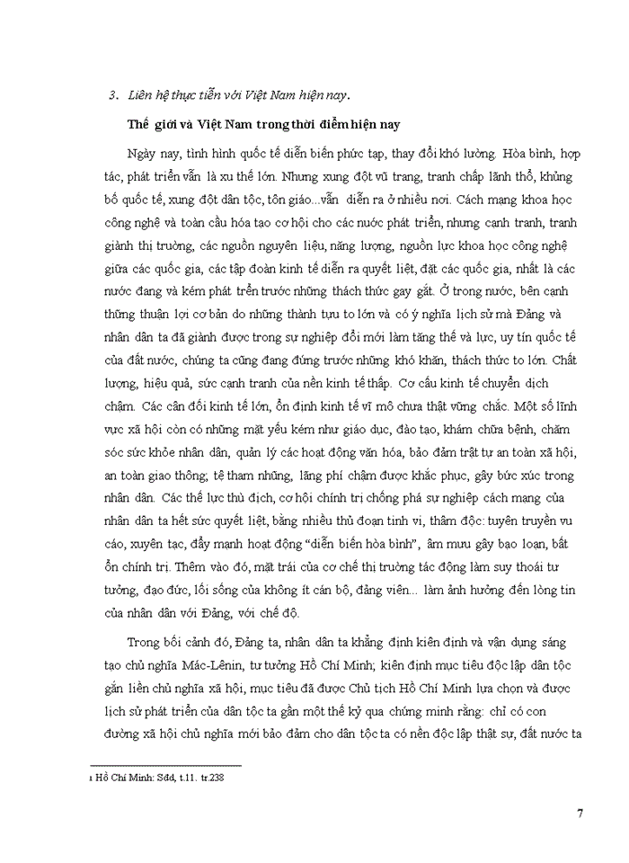 image for page Phân tích quan điểm Hồ Chí Minh về tính tất yếu của việc xây dựng xã hội Xã hội Chủ nghĩa ở Việt Nam