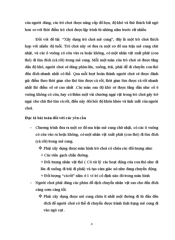 image for page Lập trình trò chơi mê cung