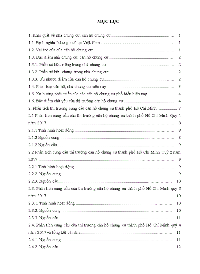 image for page Phân tích cung cầu của thị trường căn hộ chung cư thành phố Hồ Chí Minh quý 4 năm 2017 và tổng kết cả năm